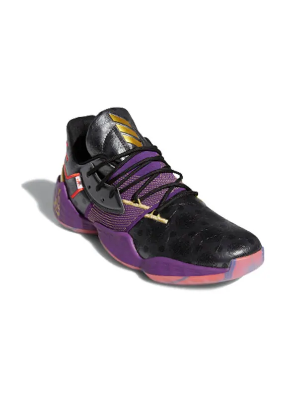 Кроссовки harden vol. 4 gca Adidas — изображение 3 из 4, черный