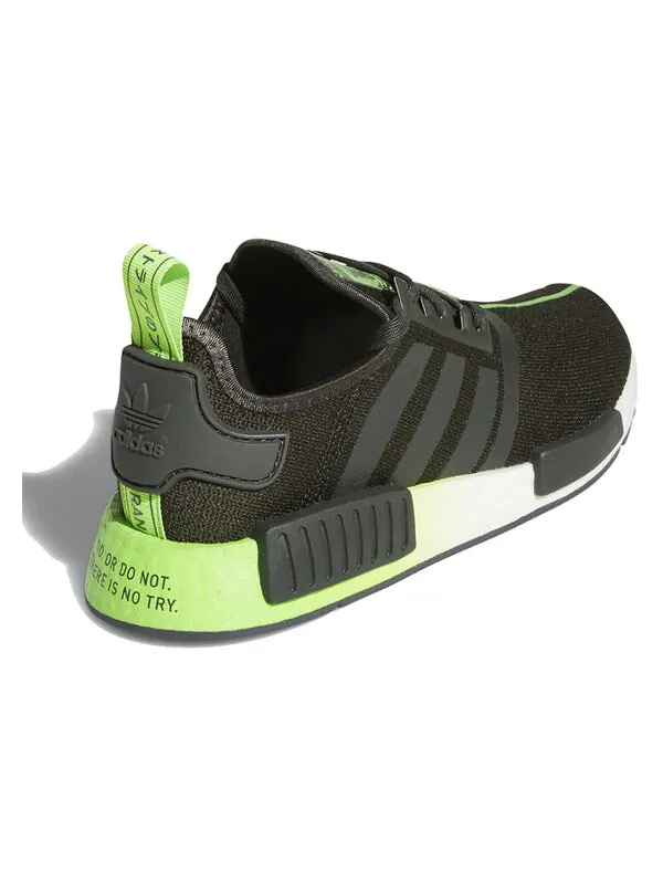 Кроссовки звездные войны x nmd_r1 Adidas — изображение 3 из 3, зеленый