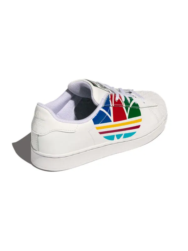 Кроссовки superstar pure j Adidas — изображение 4 из 4, белый