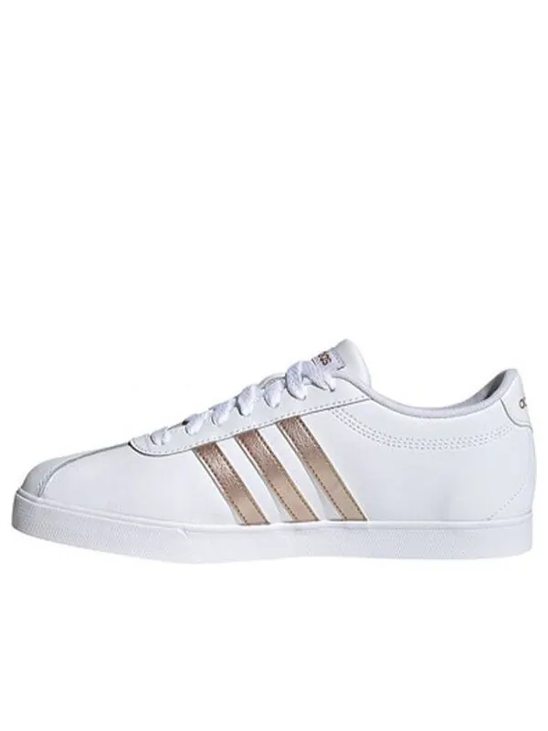 Кроссовки Courtset Adidas — изображение 1 из 4, белый/золотистый