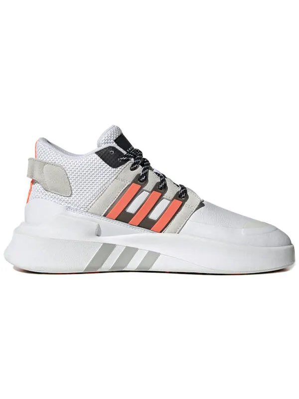 Кроссовки originals eqt bask adv v2 'white orange' Adidas — изображение 2 из 4, белый/оранжевый
