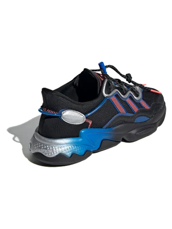 Кроссовки оригинальные ozweego спортивная повседневная обувь Adidas — изображение 3 из 4, черный/синий