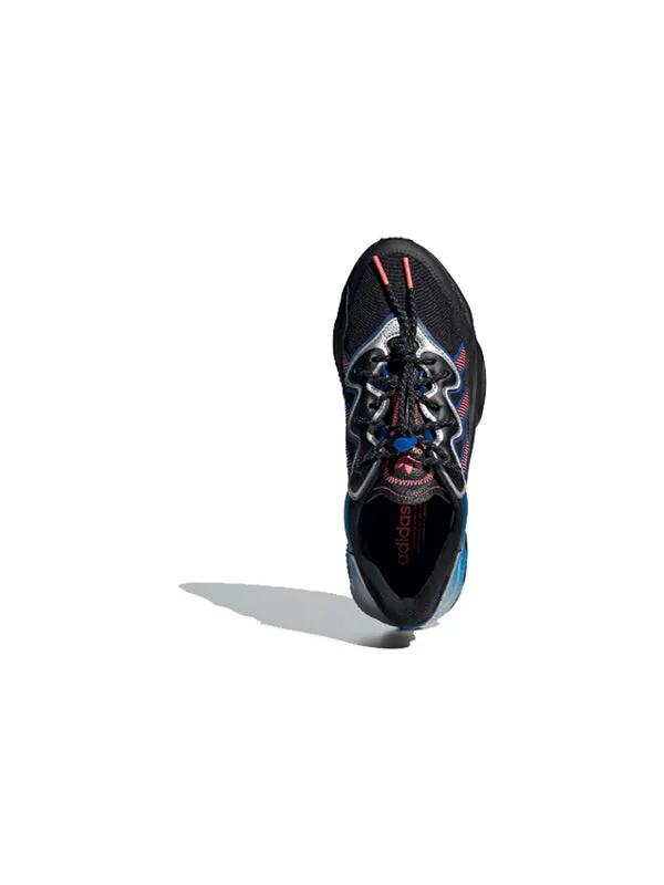 Кроссовки оригинальные ozweego спортивная повседневная обувь Adidas — изображение 4 из 4, черный/синий