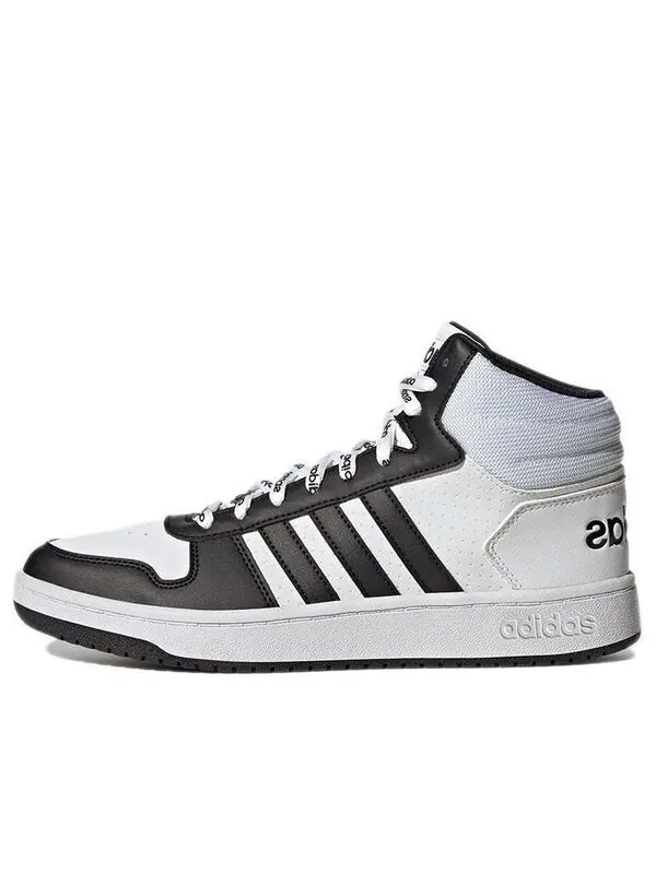 Кроссовки neo hoops 2.0 средние Adidas — изображение 1 из 4, белый/черный