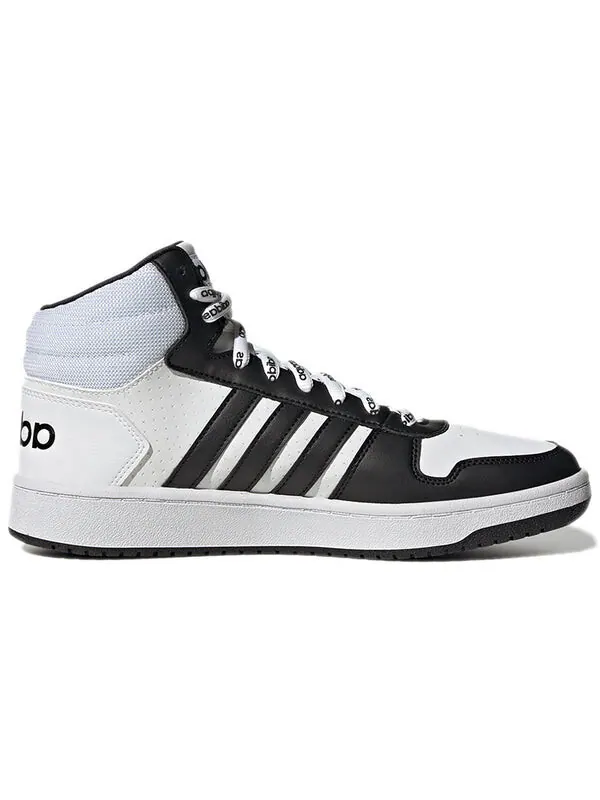 Кроссовки neo hoops 2.0 средние Adidas — изображение 2 из 4, белый/черный