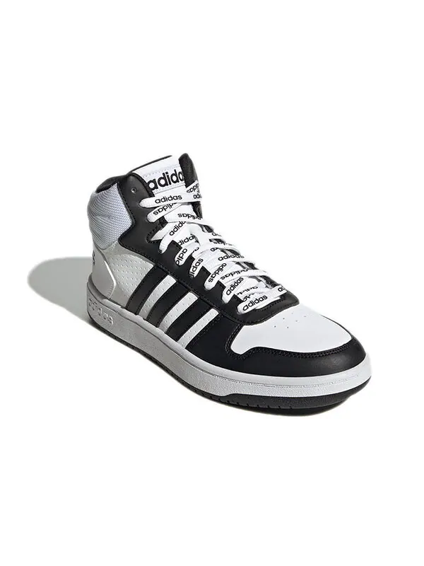 Кроссовки neo hoops 2.0 средние Adidas — изображение 3 из 4, белый/черный