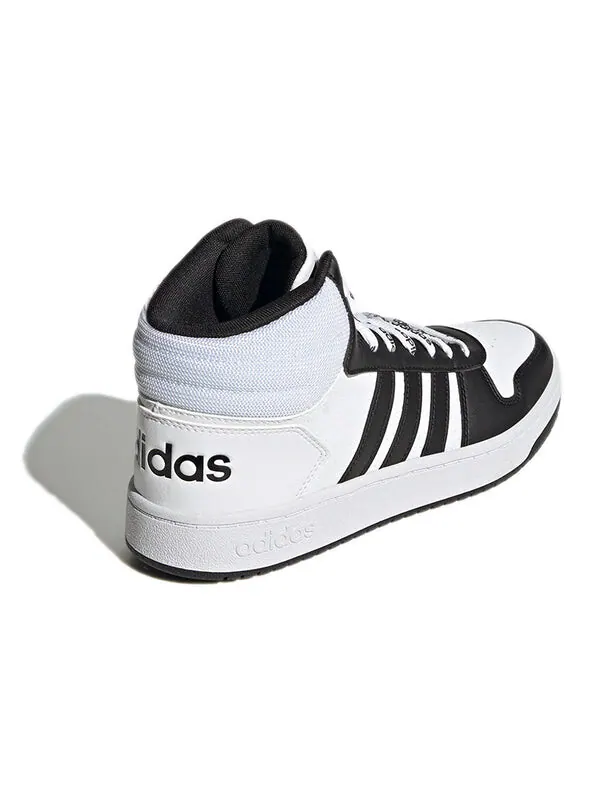 Кроссовки neo hoops 2.0 средние Adidas — изображение 4 из 4, белый/черный