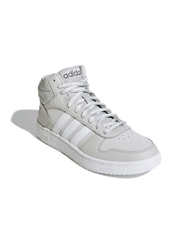 Кроссовки hoops 2.0 mid 'grey' Adidas — изображение 3 из 4, серый/белый