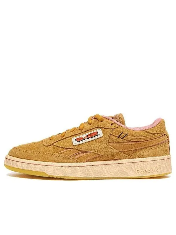 Кроссовки x tom & jerry club c revenge low 'jerry' Reebok — изображение 1 из 4, коричневый