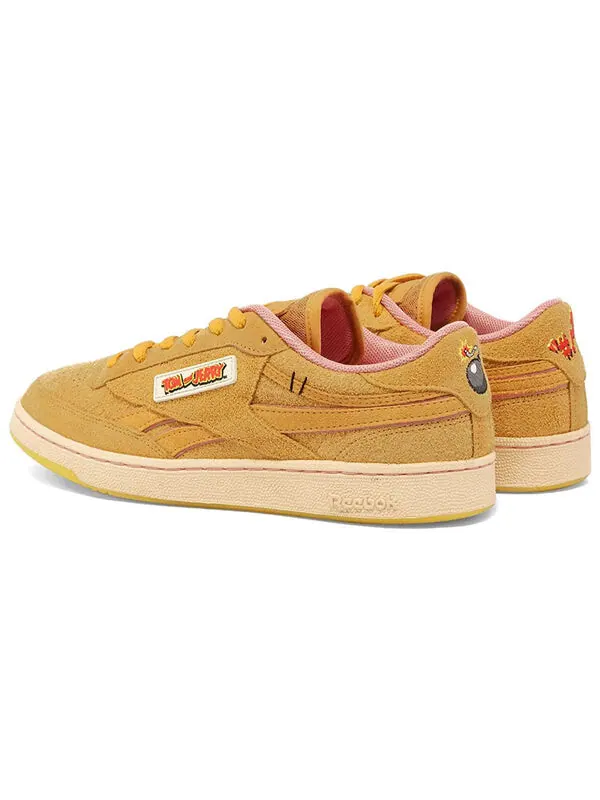 Кроссовки x tom & jerry club c revenge low 'jerry' Reebok — изображение 3 из 4, коричневый