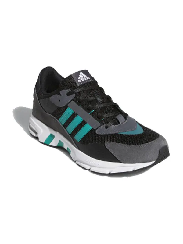 Кроссовки eqt sn black green Adidas — изображение 2 из 4, черный/зеленый