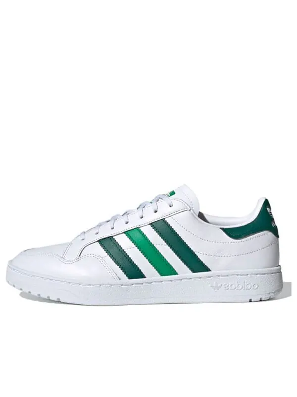 Кроссовки командные туфли Adidas — изображение 1 из 4, белый/зеленый