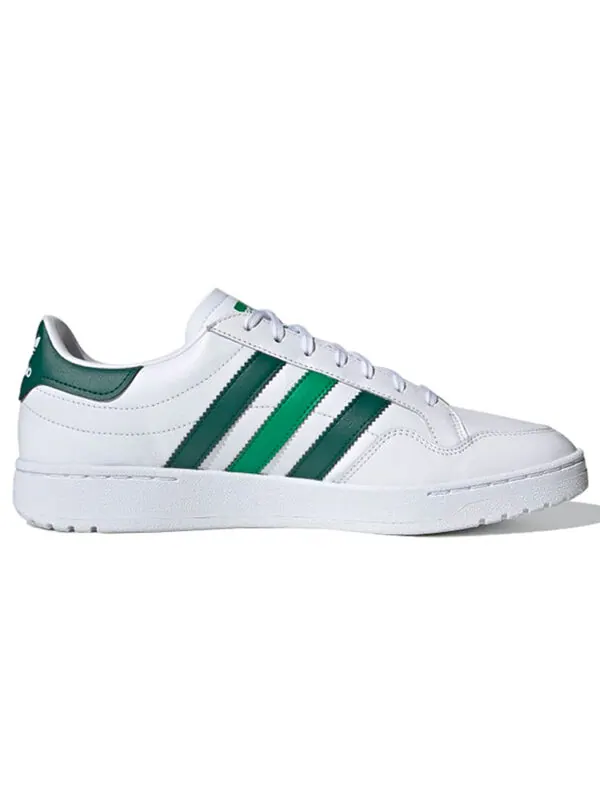Кроссовки командные туфли Adidas — изображение 2 из 4, белый/зеленый