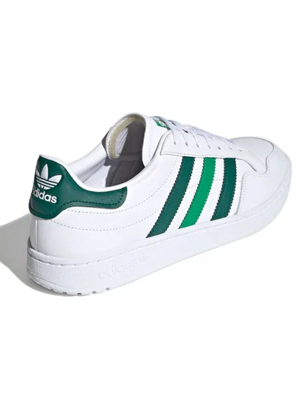 Кроссовки командные туфли Adidas — изображение 4 из 4, белый/зеленый