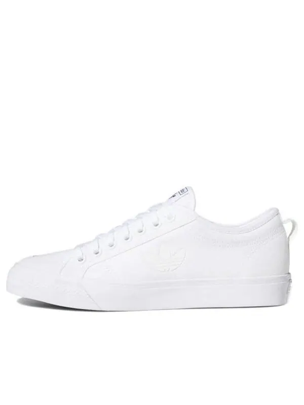 Кроссовки nizza трилистник Adidas — изображение 1 из 4, белый