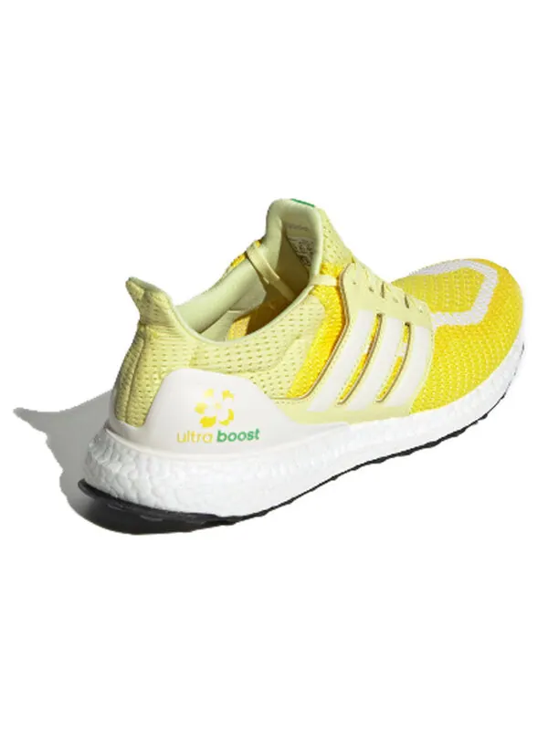 Кроссовки ультрабуст 2.0 Adidas — изображение 4 из 4, желтый/белый