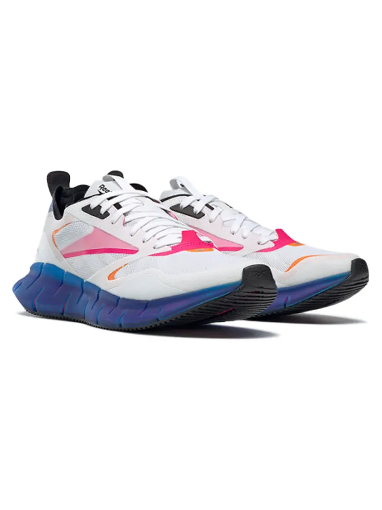 Беговые кроссовки Reebok Zig Kinetica Horizon 'White Pink' — изображение 3 из 6, белый