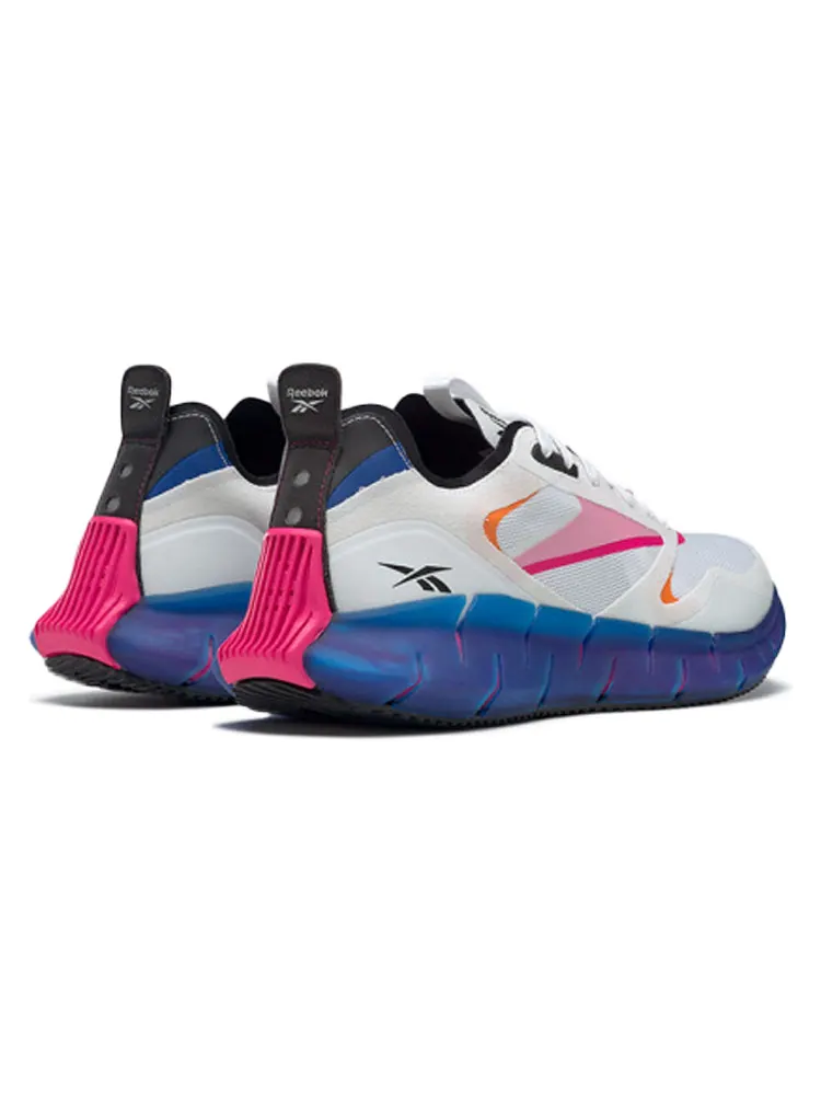 Беговые кроссовки Reebok Zig Kinetica Horizon 'White Pink' — изображение 4 из 6, белый