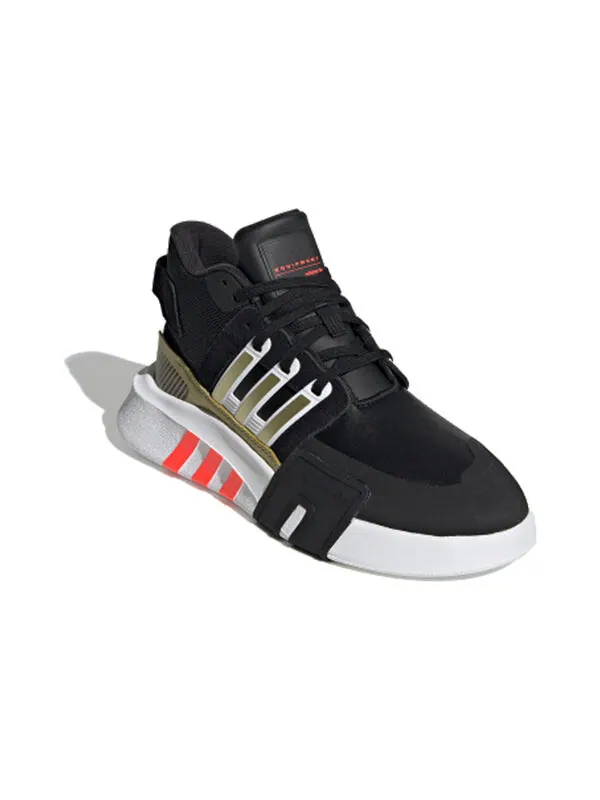 Кроссовки оригиналы eqt bask adv v2 Adidas — изображение 2 из 4, черный/золотистый/белый
