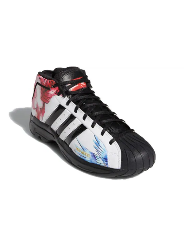 Кроссовки pro модель 2g Adidas — изображение 2 из 4, черный/белый