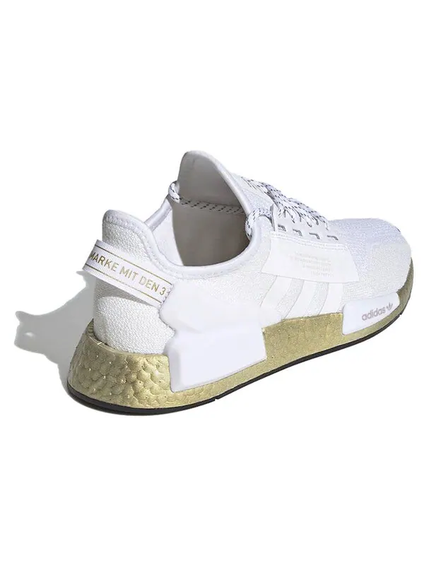 Кроссовки nmd_r1 v2 Adidas — изображение 3 из 4, белый