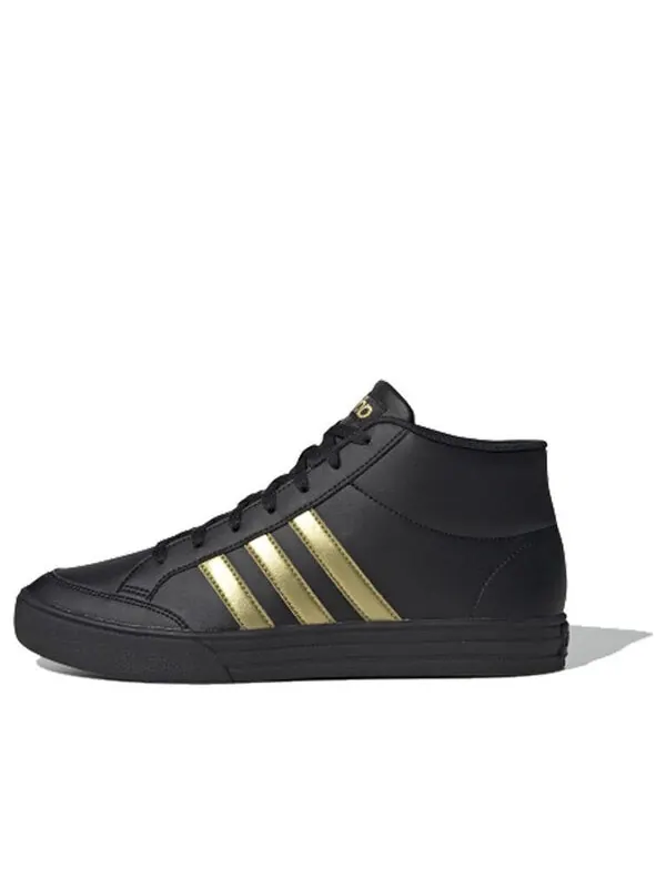 Кроссовки neo vs set mid Adidas — изображение 1 из 4, черный/золотистый