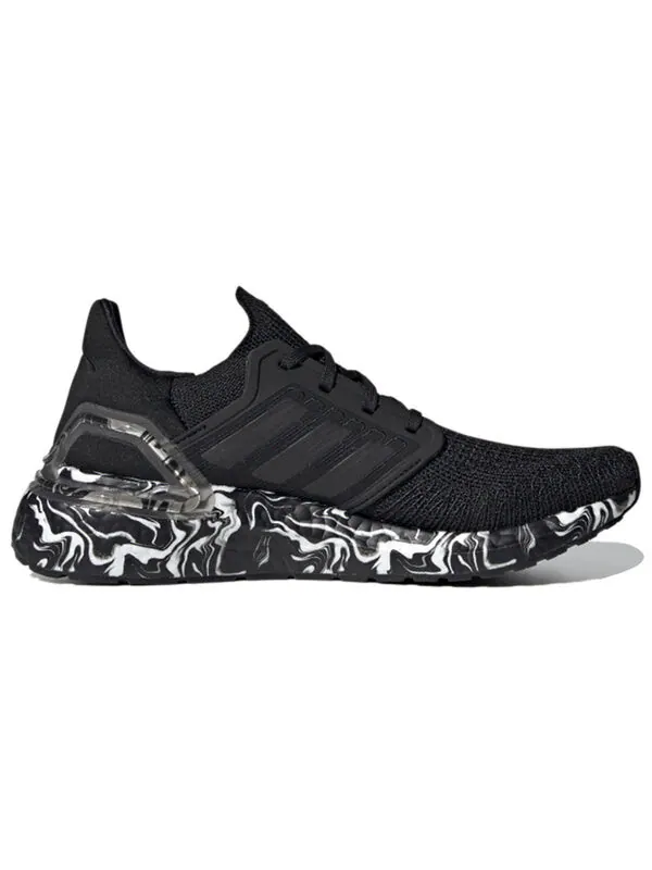 Кроссовки ультрабуст 20 Adidas — изображение 2 из 4, черный/черный/белый