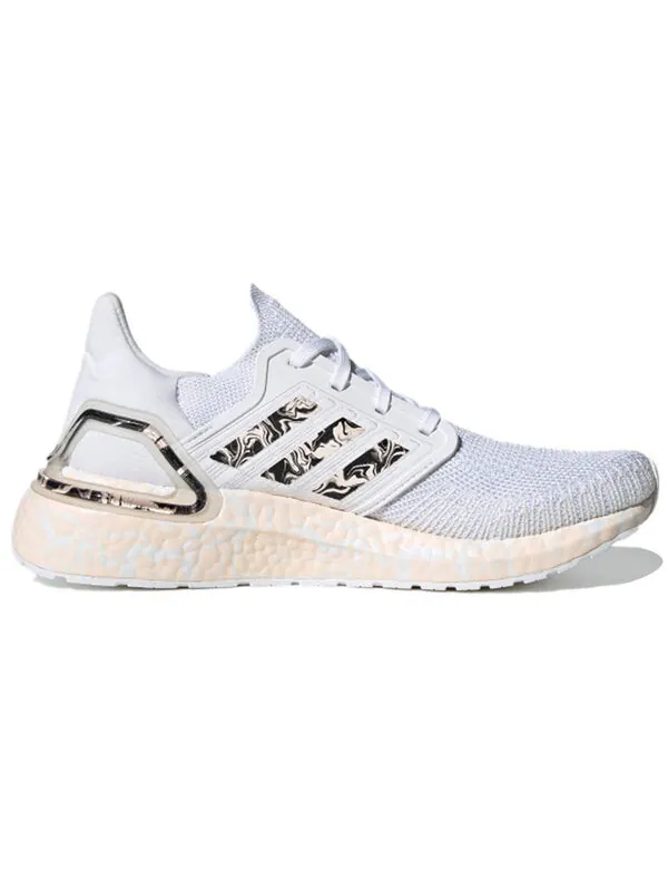 Кроссовки ультрабуст 20 Adidas — изображение 2 из 4, белый/черный