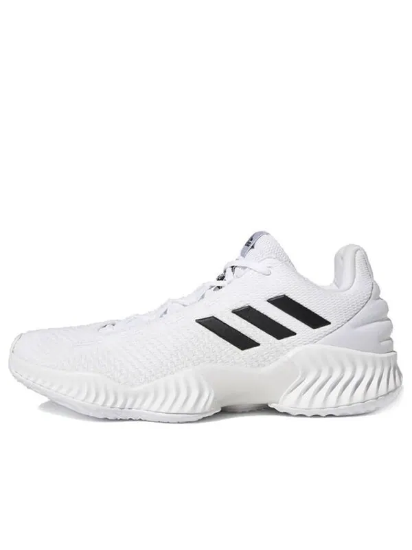 Кроссовки pro bounce 2018 низкие Adidas — изображение 1 из 4, белый/черный