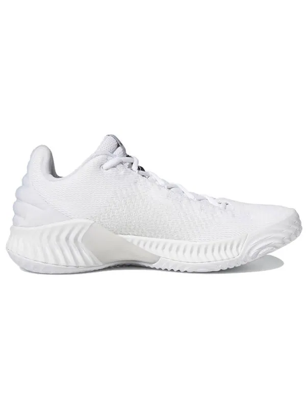 Кроссовки pro bounce 2018 низкие Adidas — изображение 2 из 4, белый/черный