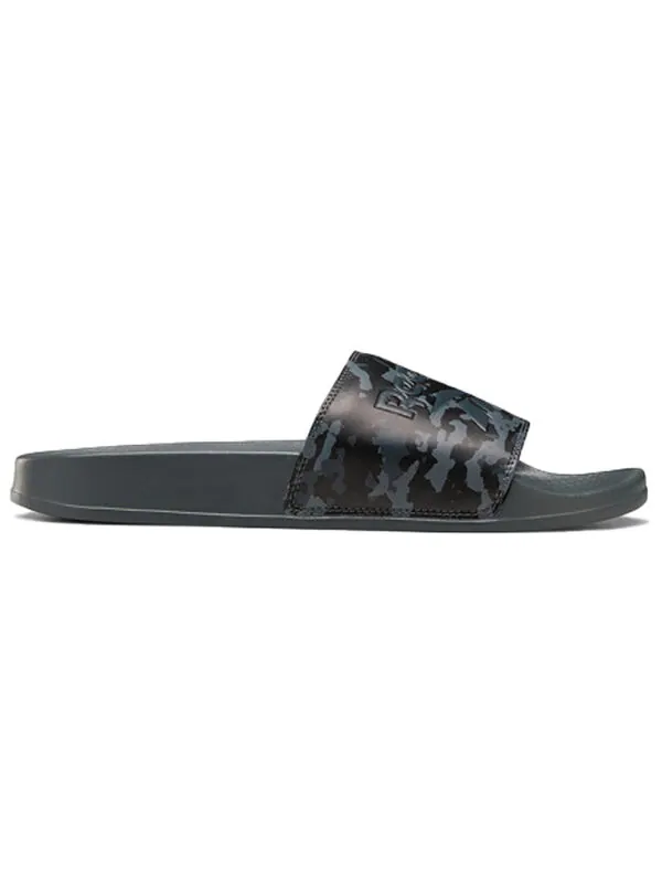 Тапочки classic slide 'grey camo' Reebok — изображение 2 из 4, серый