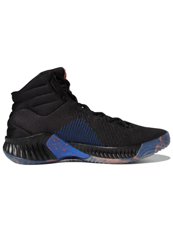 Кроссовки pro bounce 2018 кроссовки Adidas — изображение 2 из 4, черный/оранжевый/синий