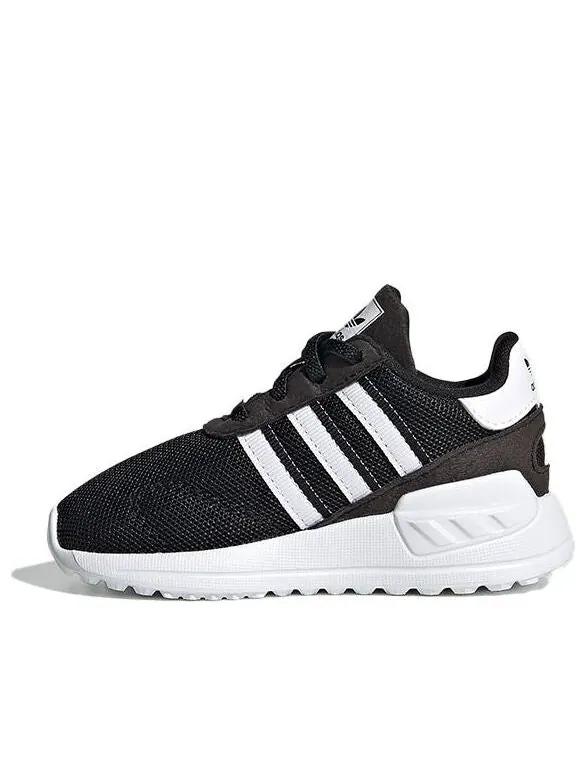 Кроссовки оригинальные la trainer lite Adidas — изображение 1 из 4, черный/белый