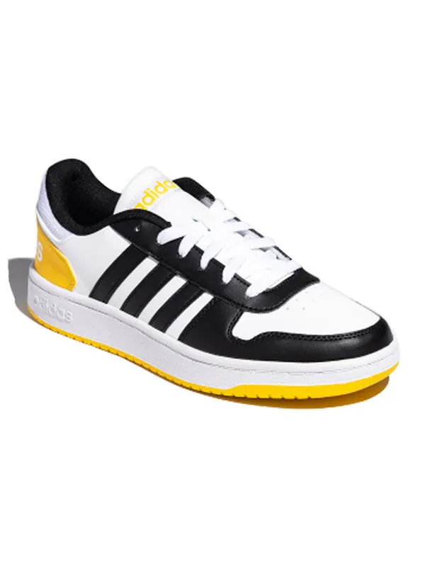 Кроссовки neo hoops 2.0 Adidas — изображение 3 из 4, черный/белый/желтый