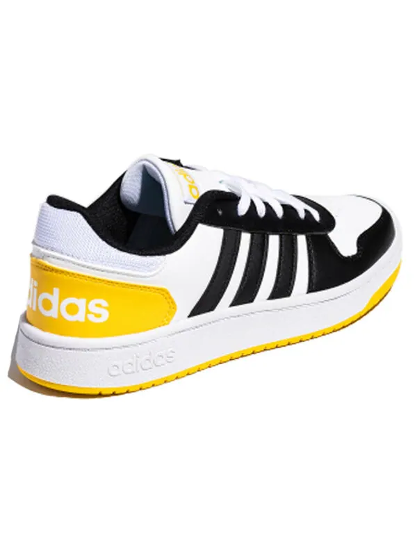 Кроссовки neo hoops 2.0 Adidas — изображение 4 из 4, черный/белый/желтый