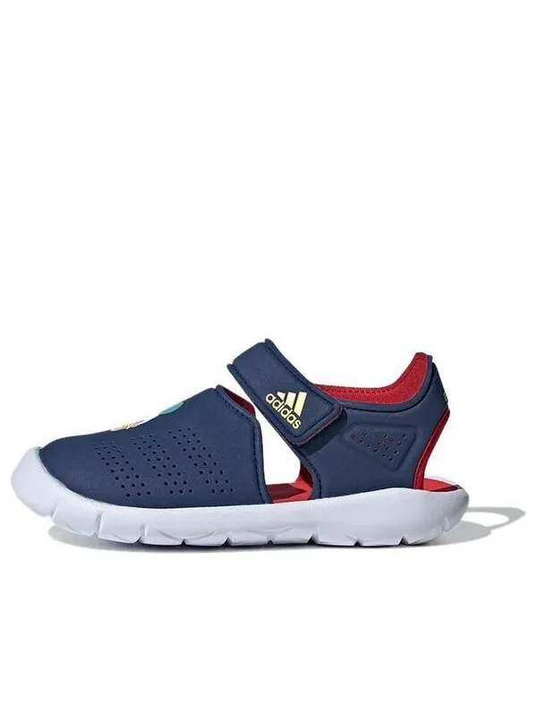 Сандалии disney x fortaswim stripes j Adidas — изображение 1 из 4, синий/белый