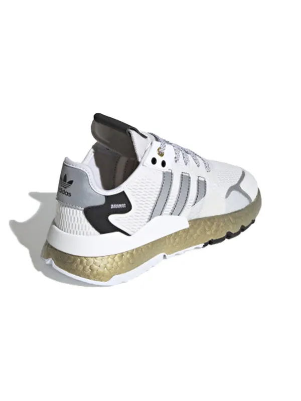 Кроссовки ночные джоггеры Adidas — изображение 4 из 4, белый/черный