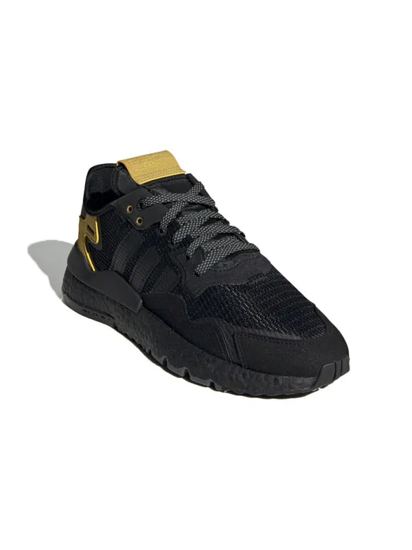 Кроссовки оригинальные nite jogger Adidas — изображение 3 из 4, черный/золотистый