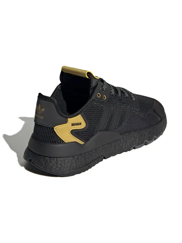 Кроссовки оригинальные nite jogger Adidas — изображение 4 из 4, черный/золотистый