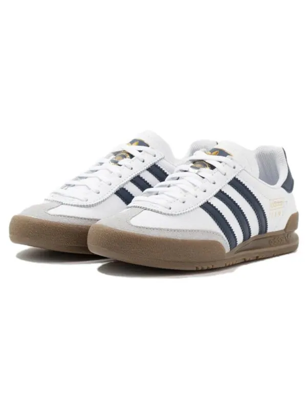 Кроссовки jeans 'white black gum' Adidas — изображение 4 из 4, белый/черный/прозрачный