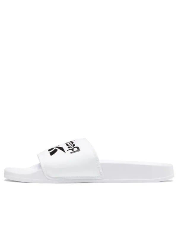 Тапочки classic slide 'white black' Reebok