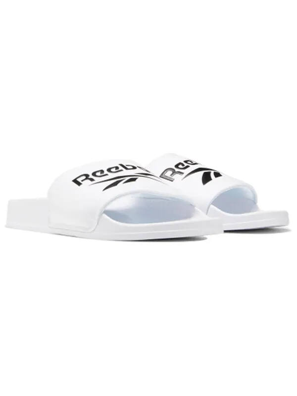 Тапочки classic slide 'white black' Reebok — изображение 3 из 4, белый