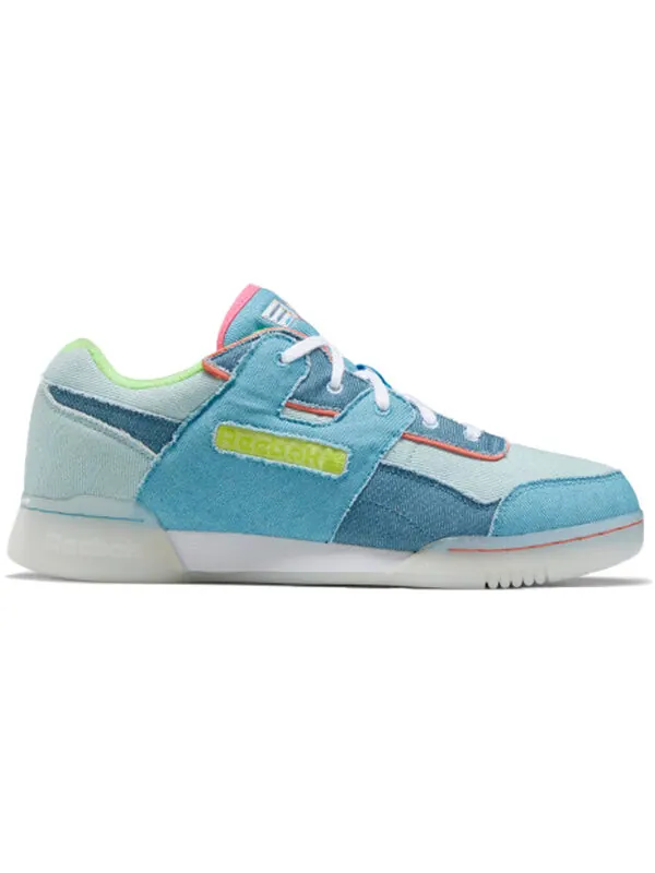Кроссовки wonder woman 1984 x workout plus '80's glam' Reebok — изображение 2 из 4, синий