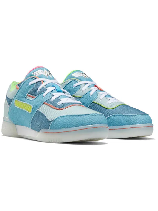 Кроссовки wonder woman 1984 x workout plus '80's glam' Reebok — изображение 3 из 4, синий