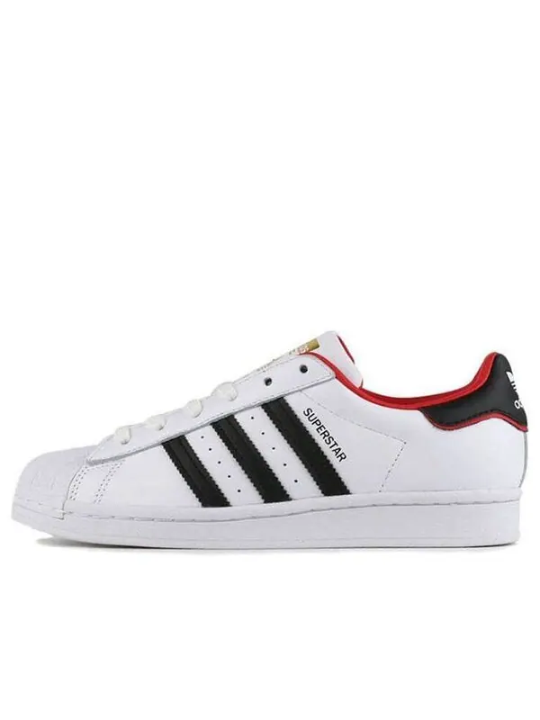 Кроссовки superstar 'valentine's day 2020' Adidas — изображение 1 из 4, белый/черный