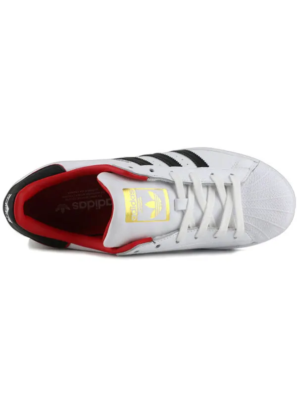 Кроссовки superstar 'valentine's day 2020' Adidas — изображение 4 из 4, белый/черный