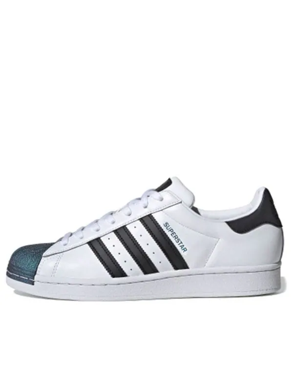 Кроссовки суперзвезда Adidas — изображение 1 из 4, белый/черный/синий
