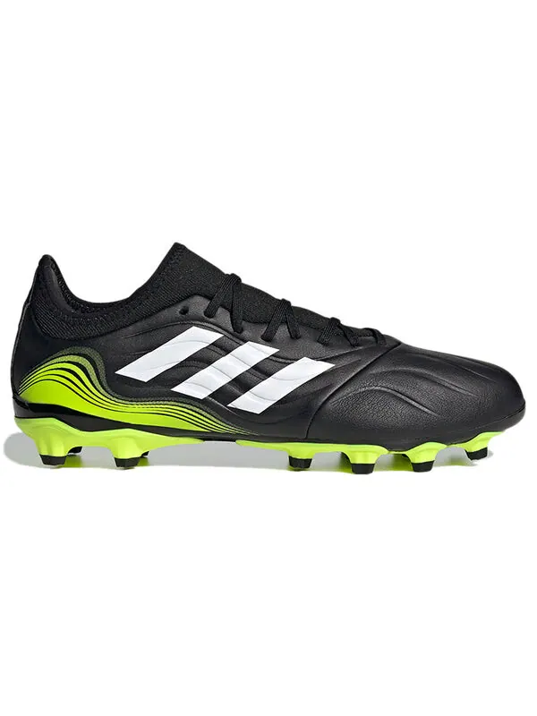 Кроссовки copa sense.3 мг Adidas — изображение 2 из 4, черный/белый/зеленый
