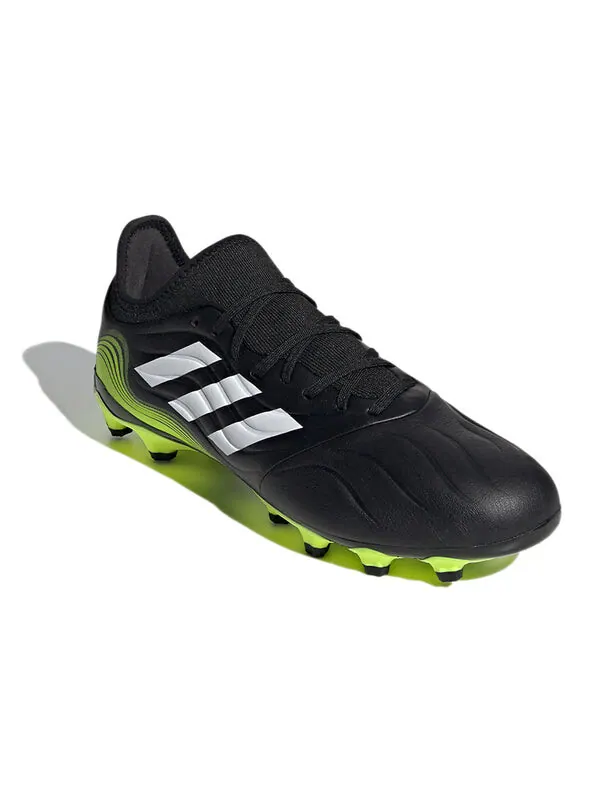 Кроссовки copa sense.3 мг Adidas — изображение 3 из 4, черный/белый/зеленый
