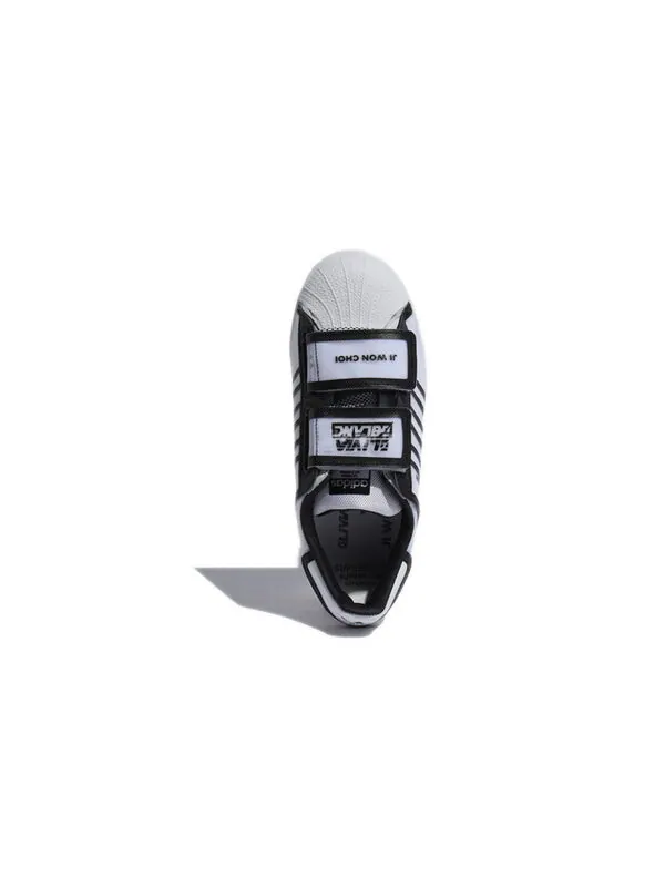 Кроссовки olivia oblanc x ji won choi x superstar Adidas — изображение 4 из 4, белый